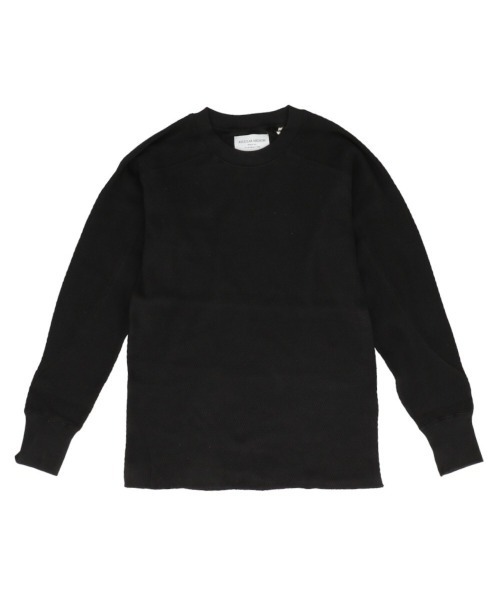 BACKYARD FAMILY(バックヤードファミリー)の「HOUSTON 20971 HEAVY THERMALロングスリーブTシャツ(Tシャツ/カットソー・メンズ・ホワイト/ネイビー/グレー/ブラック・XL/L/S/M)」の3枚目の写真