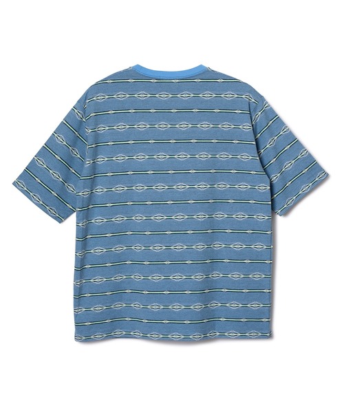 PENDLETON（ペンドルトン）の「PENDLETON/ペンドルトン ショートスリーブ ジャガード ボーダーTシャツ（Tシャツ/カットソー・メンズ・オフホワイト・MEDIUM）」の13枚目の写真