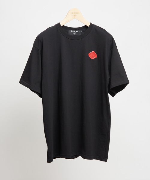GOMME HOMME(ゴムオム)の「シーリングT(Tシャツ/カットソー・メンズ・ブラック/ホワイト・MEDIUM)」の1枚目の写真