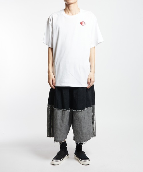 GOMME HOMME(ゴムオム)の「シーリングT(Tシャツ/カットソー・メンズ・ブラック/ホワイト・MEDIUM)」の12枚目の写真