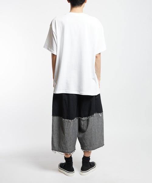 GOMME HOMME(ゴムオム)の「シーリングT(Tシャツ/カットソー・メンズ・ブラック/ホワイト・MEDIUM)」の13枚目の写真
