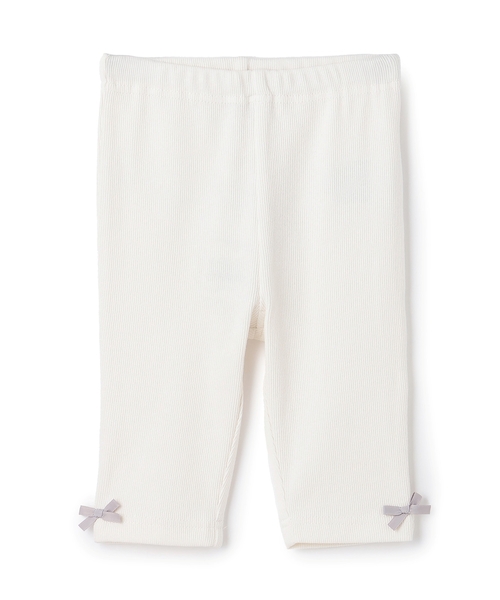 petit main（プティマイン）の「【プティプラ】GIRLS 7分丈レギンス（レギンス/スパッツ・キッズ・アイボリー/ブラック/オフホワイト/ブルー/カラフル/ピンク/ライトブルー/レッド・90cm/80ｃｍ/110cm/100cm/130cm/120cm）」の19枚目の写真