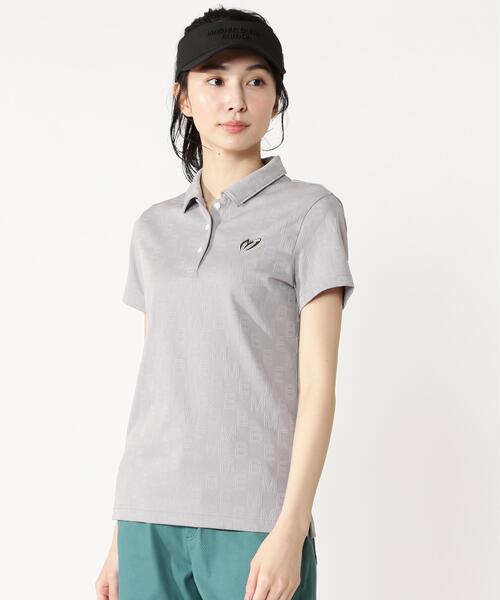 MASTER BUNNY EDITION（マスターバニーエディション）の「凸凹ジャガード（ポロシャツ・レディース・グレー系その他/ホワイト/ブラック・SMALL/LARGE/MEDIUM）」の5枚目の写真