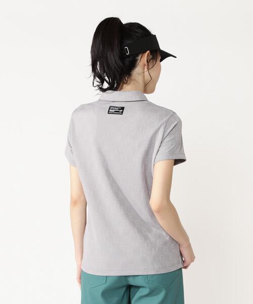 MASTER BUNNY EDITION（マスターバニーエディション）の「凸凹ジャガード（ポロシャツ・レディース・グレー系その他/ホワイト/ブラック・SMALL/LARGE/MEDIUM）」の9枚目の写真