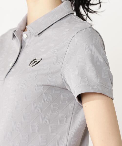 MASTER BUNNY EDITION（マスターバニーエディション）の「凸凹ジャガード（ポロシャツ・レディース・グレー系その他/ホワイト/ブラック・SMALL/LARGE/MEDIUM）」の11枚目の写真