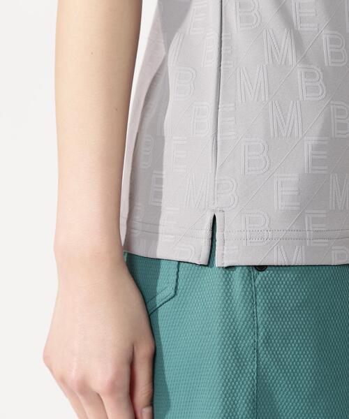 MASTER BUNNY EDITION（マスターバニーエディション）の「凸凹ジャガード（ポロシャツ・レディース・グレー系その他/ホワイト/ブラック・SMALL/LARGE/MEDIUM）」の12枚目の写真