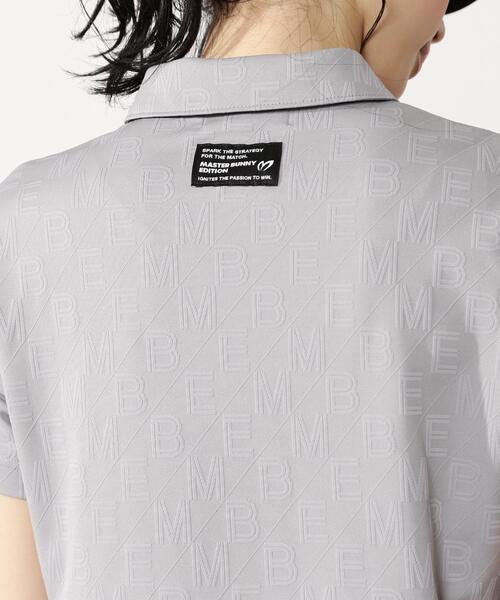 MASTER BUNNY EDITION（マスターバニーエディション）の「凸凹ジャガード（ポロシャツ・レディース・グレー系その他/ホワイト/ブラック・SMALL/LARGE/MEDIUM）」の13枚目の写真
