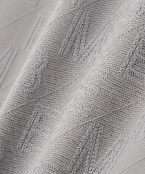 MASTER BUNNY EDITION（マスターバニーエディション）の「凸凹ジャガード（ポロシャツ・レディース・グレー系その他/ホワイト/ブラック・SMALL/LARGE/MEDIUM）」の16枚目の写真