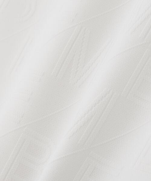 MASTER BUNNY EDITION（マスターバニーエディション）の「凸凹ジャガード（ポロシャツ・レディース・グレー系その他/ホワイト/ブラック・SMALL/LARGE/MEDIUM）」の17枚目の写真