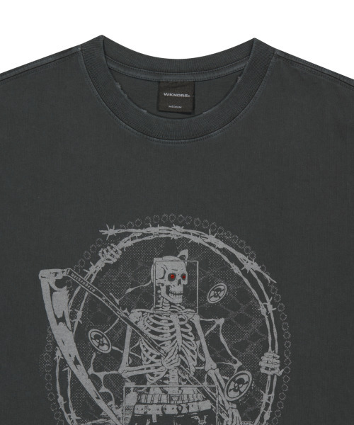 WKNDRS（ウィーキャンドース）の「[KOIN SEOUL] REAPER T-SHIRT (CHARCOAL)（Tシャツ/カットソー・レディース・その他・SMALL/MEDIUM/LARGE/X-LARGE）」の3枚目の写真