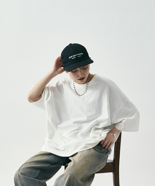 CPH(シーピーエイチ)の「【CPH】6panel cap ads not found(キャップ・メンズ・ブラック/ネイビー・FREE)」の10枚目の写真
