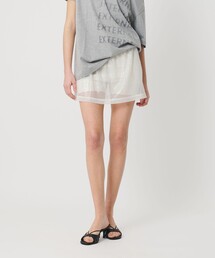 ATTISESSION | ＜ATTISESSION＞スパンコール ミニスカート(スカート)