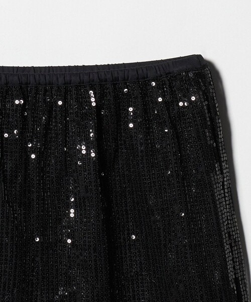 ATTISESSION（アティセッション）の「＜ATTISESSION＞スパンコール ミニスカート（スカート・レディース・ブラック/オフホワイト・FREE）」の13枚目の写真