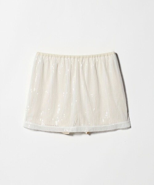 ATTISESSION（アティセッション）の「＜ATTISESSION＞スパンコール ミニスカート（スカート・レディース・ブラック/オフホワイト・FREE）」の17枚目の写真