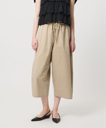 <ASTRAET>コットン バレル クロップドパンツ