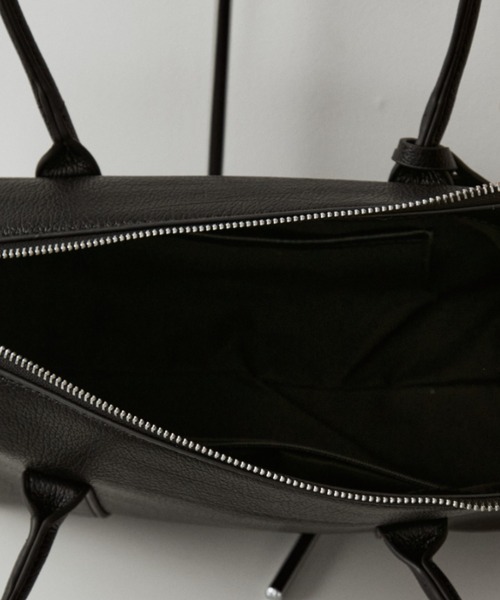 arholiday.standard(エーアールホリデースタンダード)の「rectangle long handle shoulder bag / レクタングルロングハンドルショルダーバッグ(ショルダーバッグ・レディース・ブラック/ブラウン・FREE)」の18枚目の写真