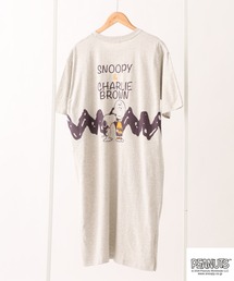 PEANUTS プリントスーパーBIG Tシャツ 半袖