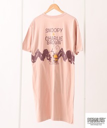 PEANUTS プリントスーパーBIG Tシャツ 半袖