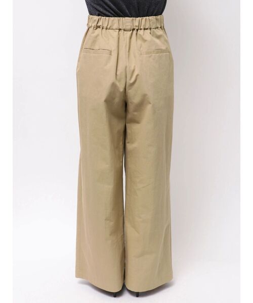ELENDEEK(エレンディーク)の「ツイルタックワイドパンツ(その他パンツ・レディース・ベージュ/ネイビー・2/1)」の13枚目の写真