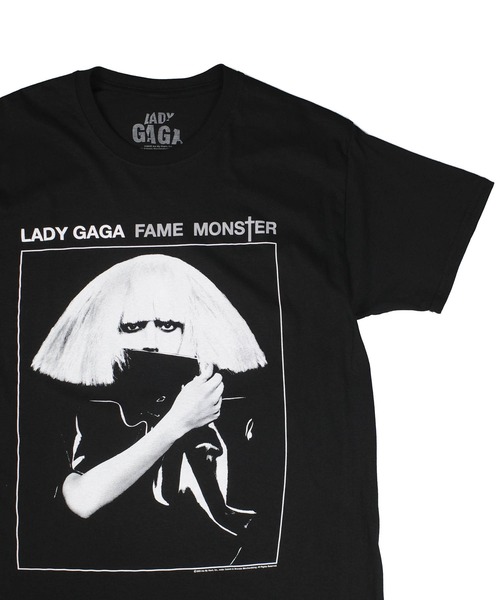 ROCK-OFF(ロックオフ)の「【ROCK-OFF】【3】LADY GAGA FAME T-SHIRTS(Tシャツ/カットソー・メンズ・ブラック・X-LARGE/LARGE/MEDIUM)」の3枚目の写真