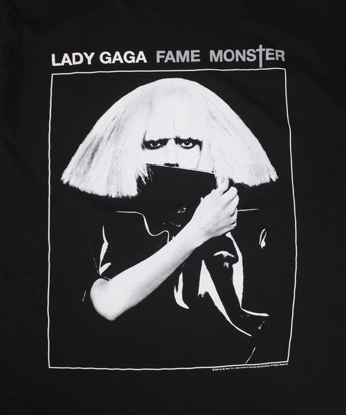 ROCK-OFF(ロックオフ)の「【ROCK-OFF】【3】LADY GAGA FAME T-SHIRTS(Tシャツ/カットソー・メンズ・ブラック・X-LARGE/LARGE/MEDIUM)」の5枚目の写真