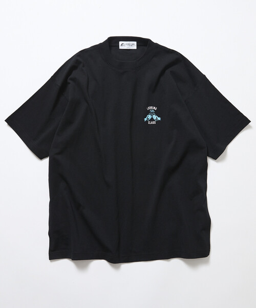LURKING CLASS（ラーキングクラス）の「限定展開 LURKING CLASS/ラーキングクラス LURKING CLASS×FREAK'S STORE 別注 ヴィンテージ加工 プリント Tシャツ /GOOD TIMES BAD FRND HAND（Tシャツ/カットソー・メンズ・ブラック/ホワイト・MEDIUM/X-LARGE/LARGE）」の4枚目の写真