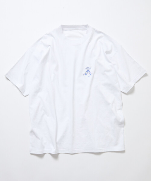 LURKING CLASS（ラーキングクラス）の「限定展開 LURKING CLASS/ラーキングクラス LURKING CLASS×FREAK'S STORE 別注 ヴィンテージ加工 プリント Tシャツ /GOOD TIMES BAD FRND HAND（Tシャツ/カットソー・メンズ・ブラック/ホワイト・MEDIUM/X-LARGE/LARGE）」の11枚目の写真
