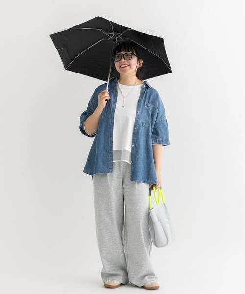 Wpc.(ダブリュピーシー)の「Green Parks×Wpc.コンパクト日傘(折りたたみ傘・レディース・ブラウン/ベージュ/グレー・FREE)」の12枚目の写真