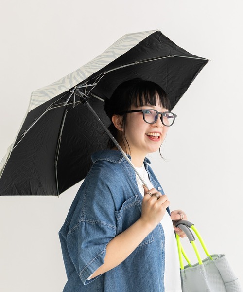 Wpc.(ダブリュピーシー)の「Green Parks×Wpc.コンパクト日傘(折りたたみ傘・レディース・ブラウン/ベージュ/グレー・FREE)」の15枚目の写真