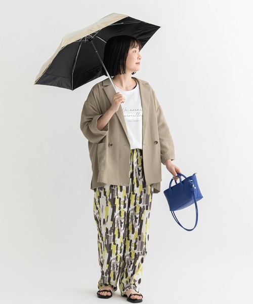 Wpc.(ダブリュピーシー)の「Green Parks×Wpc.コンパクト日傘(折りたたみ傘・レディース・ブラウン/ベージュ/グレー・FREE)」の18枚目の写真