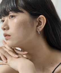 【ORLEAN】ドロップフープピアス