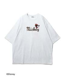 ANTIBAL（アンティバル）の「【ANTIBAL】 ミッキーマウス ""HOWDY""刺しゅう ショートスリーブTシャツ（Tシャツ/カットソー）」
