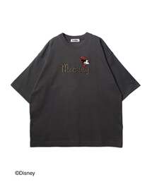 ANTIBAL（アンティバル）の「【ANTIBAL】 ミッキーマウス ""HOWDY""刺しゅう ショートスリーブTシャツ（Tシャツ/カットソー）」