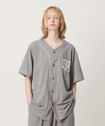 ベースボールシャツ」に該当するグレー/灰色系のファッション通販