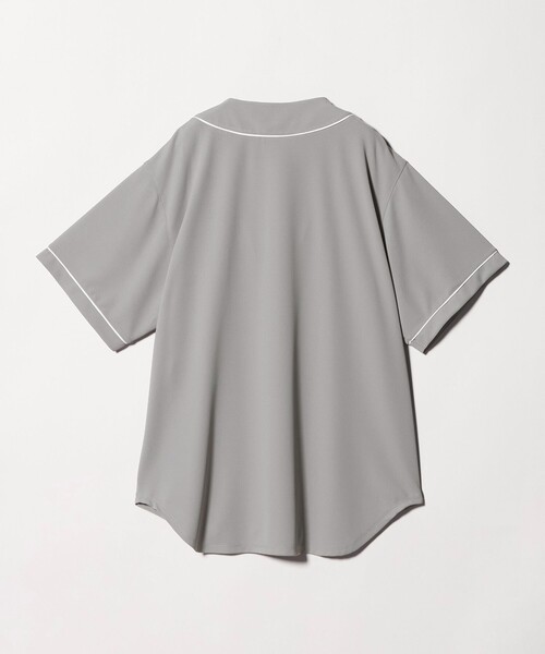 ER(イーアール)の「<ER>メッシュ ベースボール シャツ(カーディガン/ボレロ・レディース・ネイビー/グレー系・S/M)」の14枚目の写真