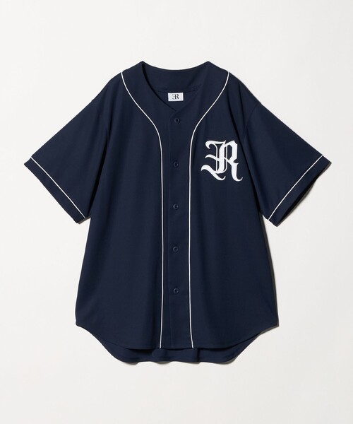 ER(イーアール)の「<ER>メッシュ ベースボール シャツ(カーディガン/ボレロ・レディース・ネイビー/グレー系・S/M)」の20枚目の写真