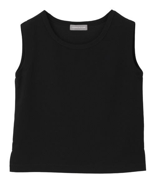 LOGEMENT DE CLAIRE(ロジュモンドクレール)の「ノースリーブプルオーバー(Tシャツ/カットソー・レディース・杢グレー/ホワイト/ブラック・3/2)」の20枚目の写真