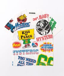 HYSTERIC MINI | HYSTERIC LOGO MANIAC 半袖Tシャツ(Tシャツ/カットソー)