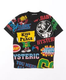 HYSTERIC MINI | HYSTERIC LOGO MANIAC 半袖Tシャツ(Tシャツ/カットソー)
