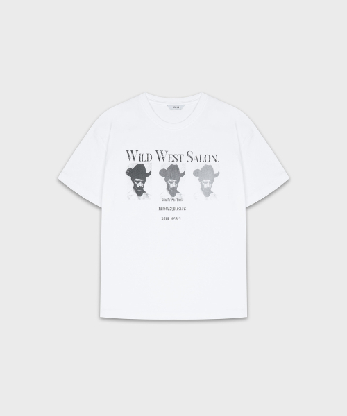 JUAN HOMME（ジュアンオム）の「ワイルドウェストサロン ハーフスリーブ (ホワイト)（Tシャツ/カットソー・メンズ・その他・SMALL/MEDIUM/LARGE）」の4枚目の写真