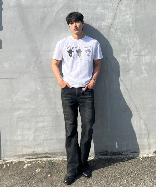 JUAN HOMME（ジュアンオム）の「ワイルドウェストサロン ハーフスリーブ (ホワイト)（Tシャツ/カットソー・メンズ・その他・SMALL/MEDIUM/LARGE）」の6枚目の写真