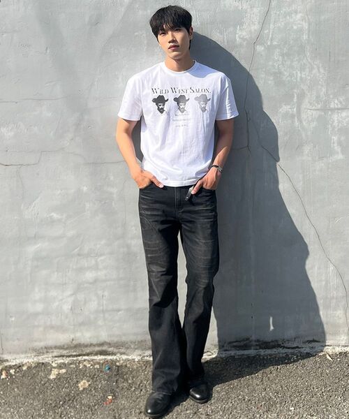 JUAN HOMME（ジュアンオム）の「ワイルドウェストサロン ハーフスリーブ (ホワイト)（Tシャツ/カットソー・メンズ・その他・SMALL/MEDIUM/LARGE）」の10枚目の写真