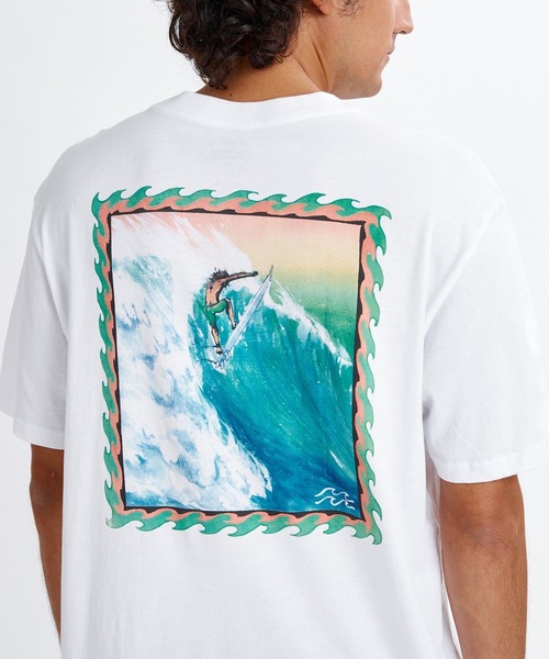 BILLABONG(ビラボン)の「BILLABONG メンズ NANDA ORMOND OCCY PREMIUM SS Tシャツ 【2026年夏モデル】(Tシャツ/カットソー・メンズ・ブラック/ホワイト・X-LARGE/LARGE/MEDIUM)」の2枚目の写真