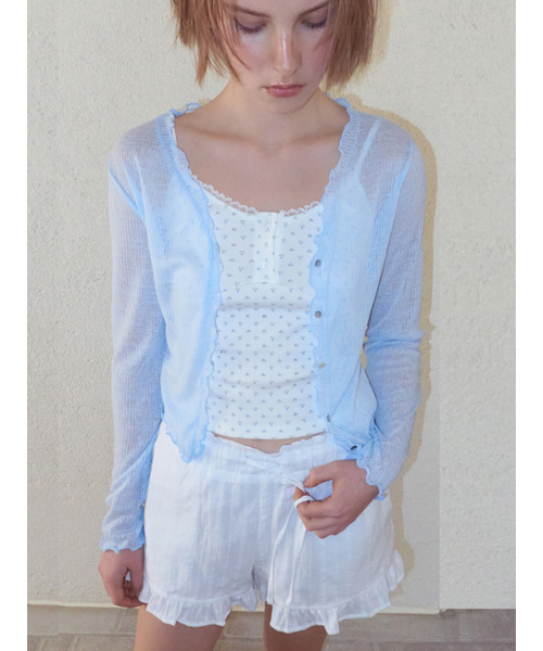 ETMON(エトモン)の「Frill Cotton Short Pants, White(その他パンツ・レディース・その他・F)」の3枚目の写真