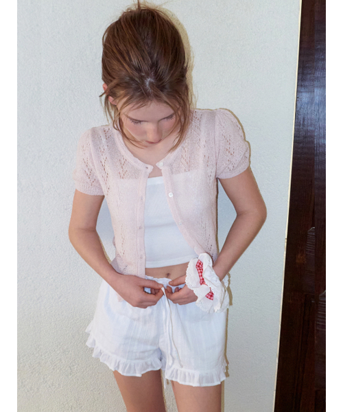 ETMON(エトモン)の「Frill Cotton Short Pants, White(その他パンツ・レディース・その他・F)」の5枚目の写真
