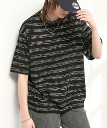 【Alfred Alex】Slub Border Basic Tee / スラブボーダー ベーシックTシャツ