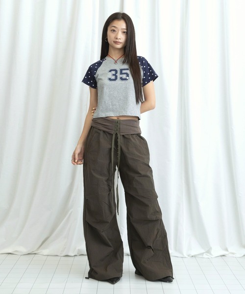 3.3 Field Trip （3.3フィールドトリップ）の「3.3 Field Trip／スターラグランナンバーTシャツ（Tシャツ/カットソー・レディース・ブラック/ホワイト/グレー・FREE）」の15枚目の写真