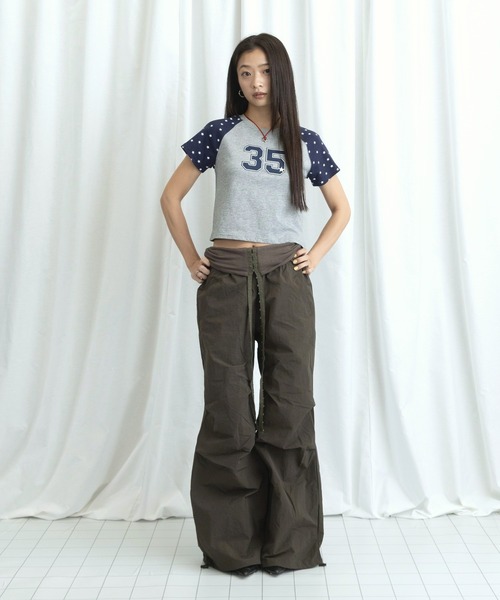 3.3 Field Trip （3.3フィールドトリップ）の「3.3 Field Trip／スターラグランナンバーTシャツ（Tシャツ/カットソー・レディース・ブラック/ホワイト/グレー・FREE）」の14枚目の写真
