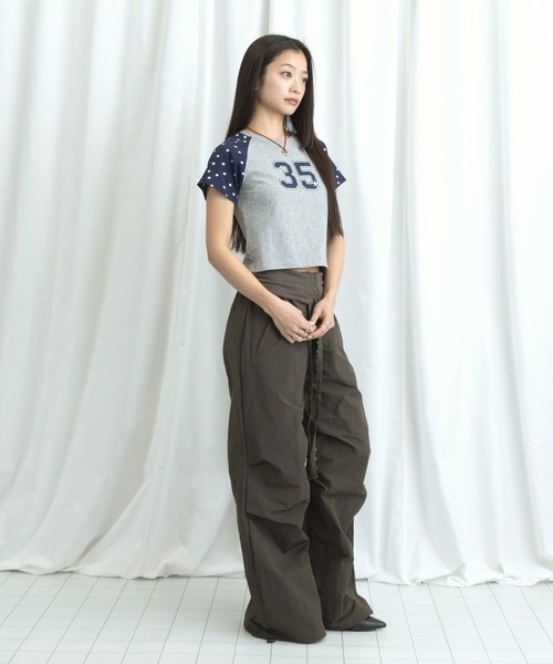 3.3 Field Trip （3.3フィールドトリップ）の「3.3 Field Trip／スターラグランナンバーTシャツ（Tシャツ/カットソー・レディース・ブラック/ホワイト/グレー・FREE）」の13枚目の写真
