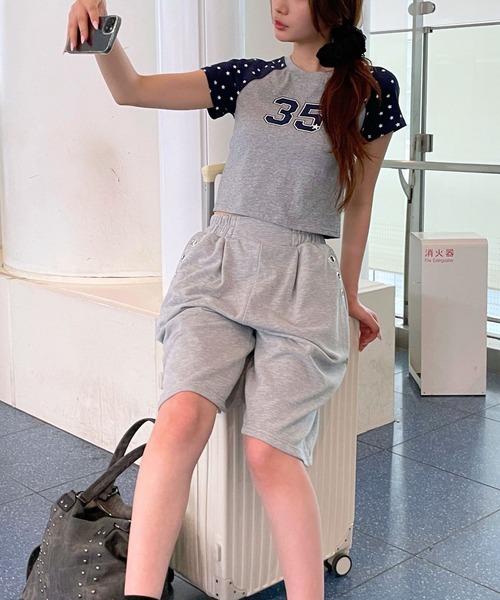 3.3 Field Trip （3.3フィールドトリップ）の「3.3 Field Trip／スターラグランナンバーTシャツ（Tシャツ/カットソー・レディース・ブラック/ホワイト/グレー・FREE）」の7枚目の写真